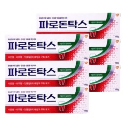 파로돈탁스 데일리 후로라이드 치약, 150g, 6개